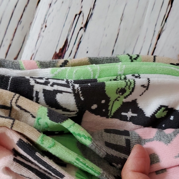 🆕️ STAR WARS YODA NO-SHOW SOCKS (5 PAIRS) - Picture 4 of 6